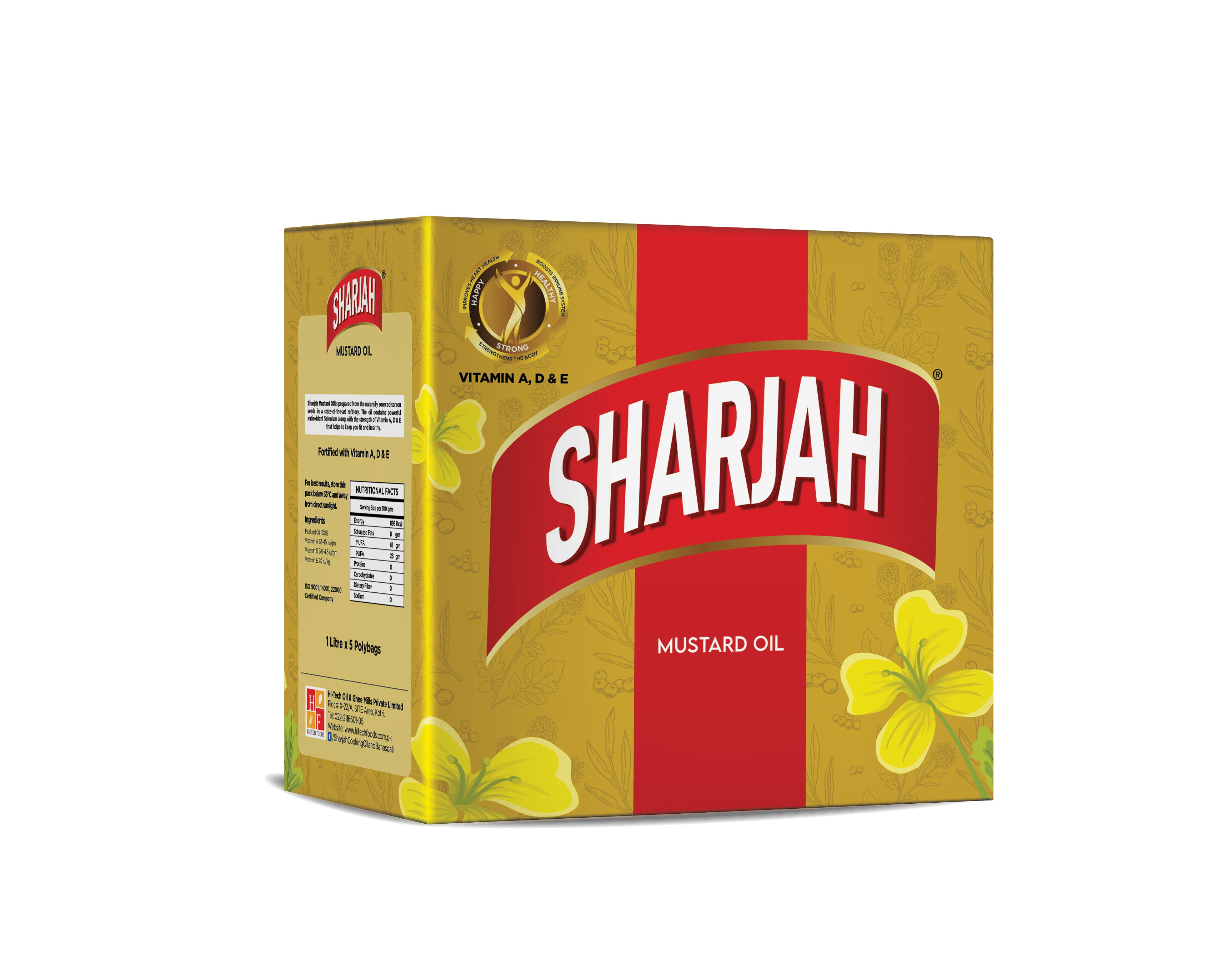 sharjah mustrad oil Carton 1x5